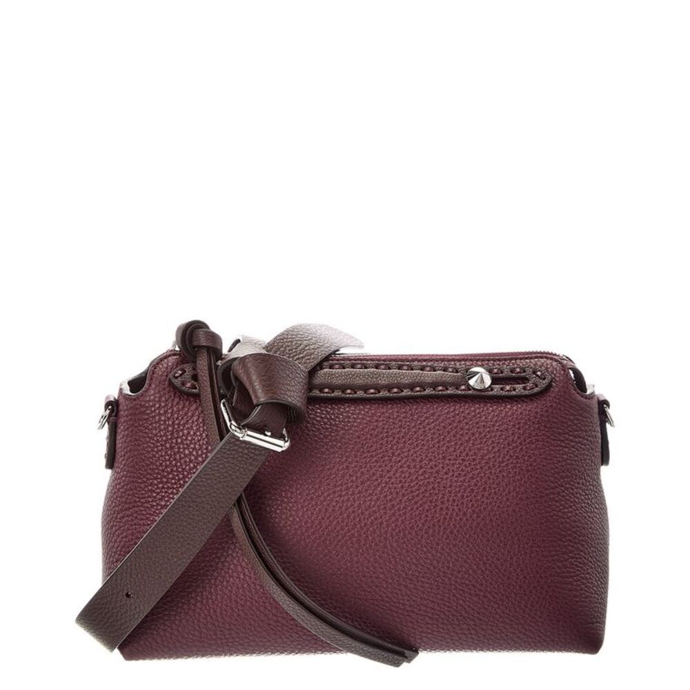 Fendi By The Way Selleria Medium Leather Shoulder Bag, Red